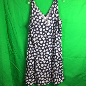 Blue Floral Dress Old Navy